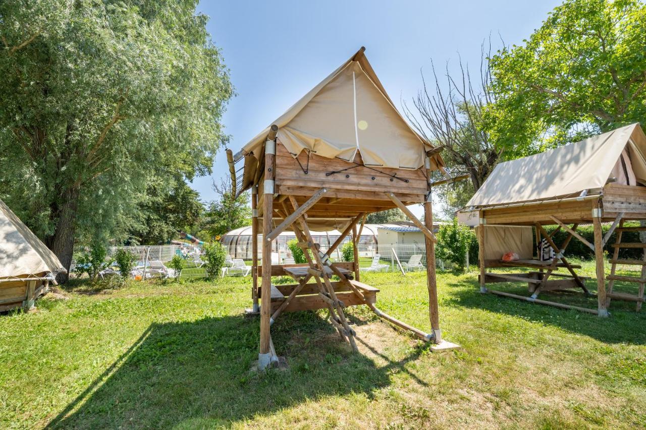 Camping Le Lac Bleu Hotel Châtillon-en-Diois Exterior photo